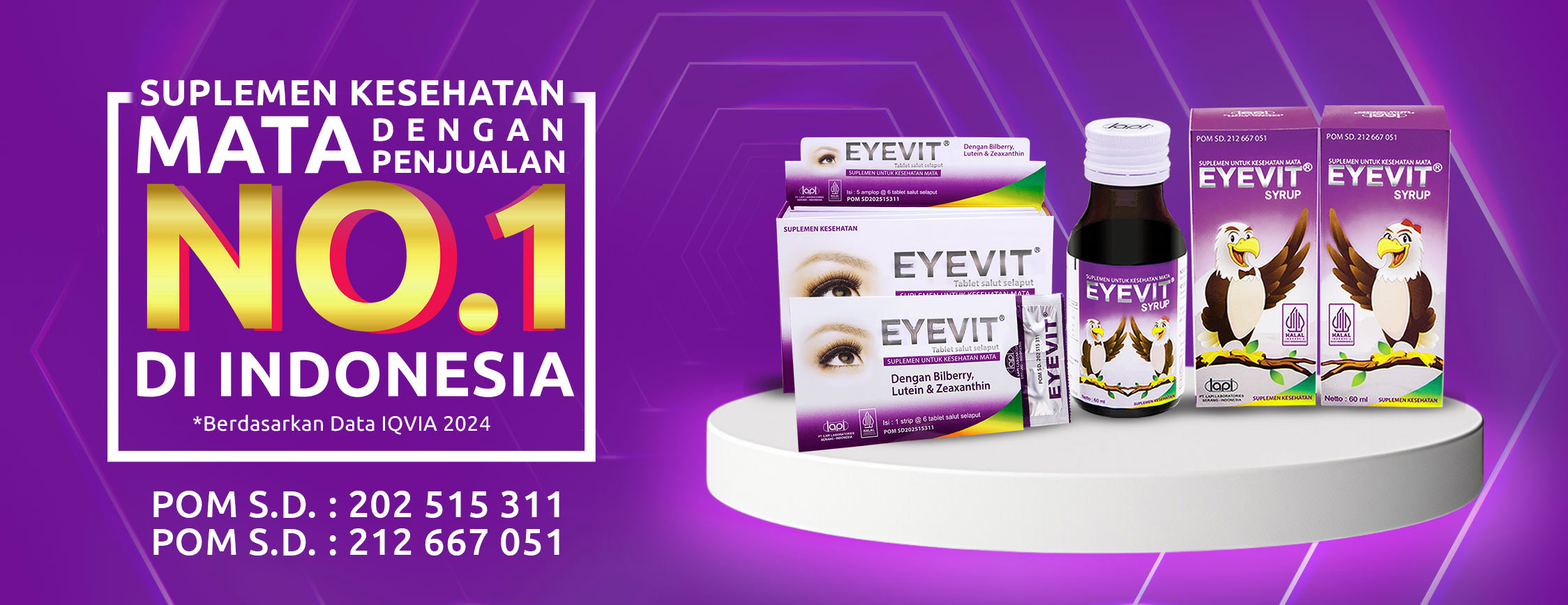 Lindungi mata dari bahaya sinar biru gadget dengan vitamin mata Eyevit